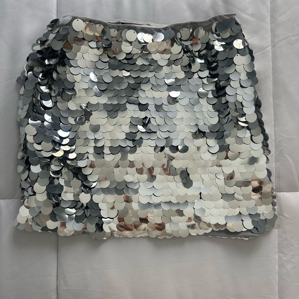 Sequin Mini Skirt